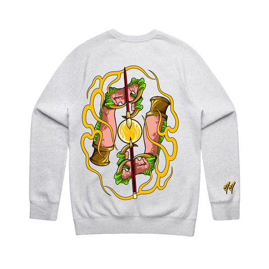 Claws of Creation. - White Marle Sweater