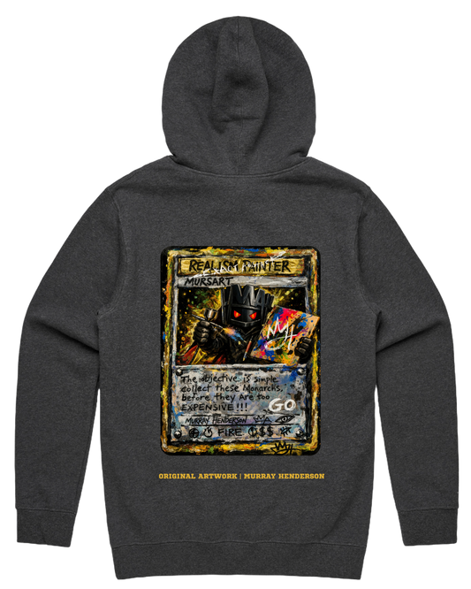 The Collector. - Asphalt Marle Hoodie