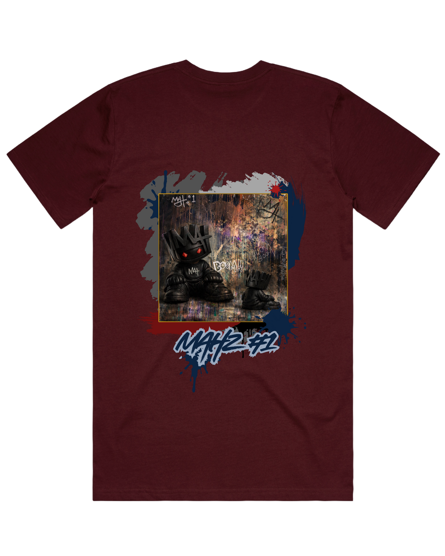 The Origin. - Burgundy Tshirt