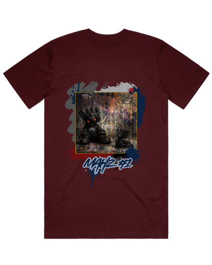 The Origin. - Burgundy Tshirt
