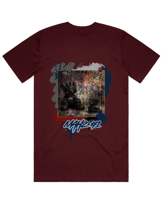 The Origin. - Burgundy Tshirt
