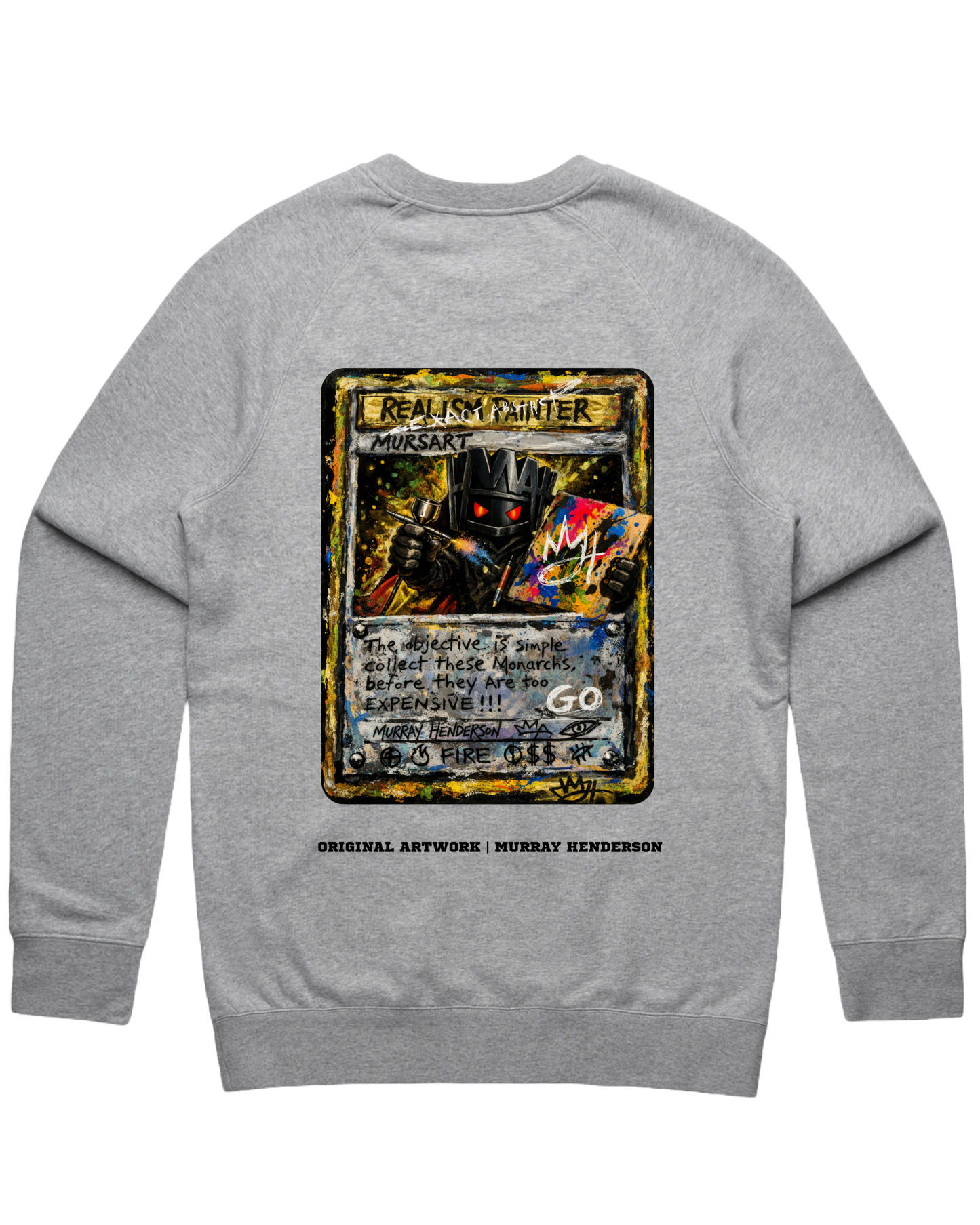 The Collector. - Grey Marle Sweater