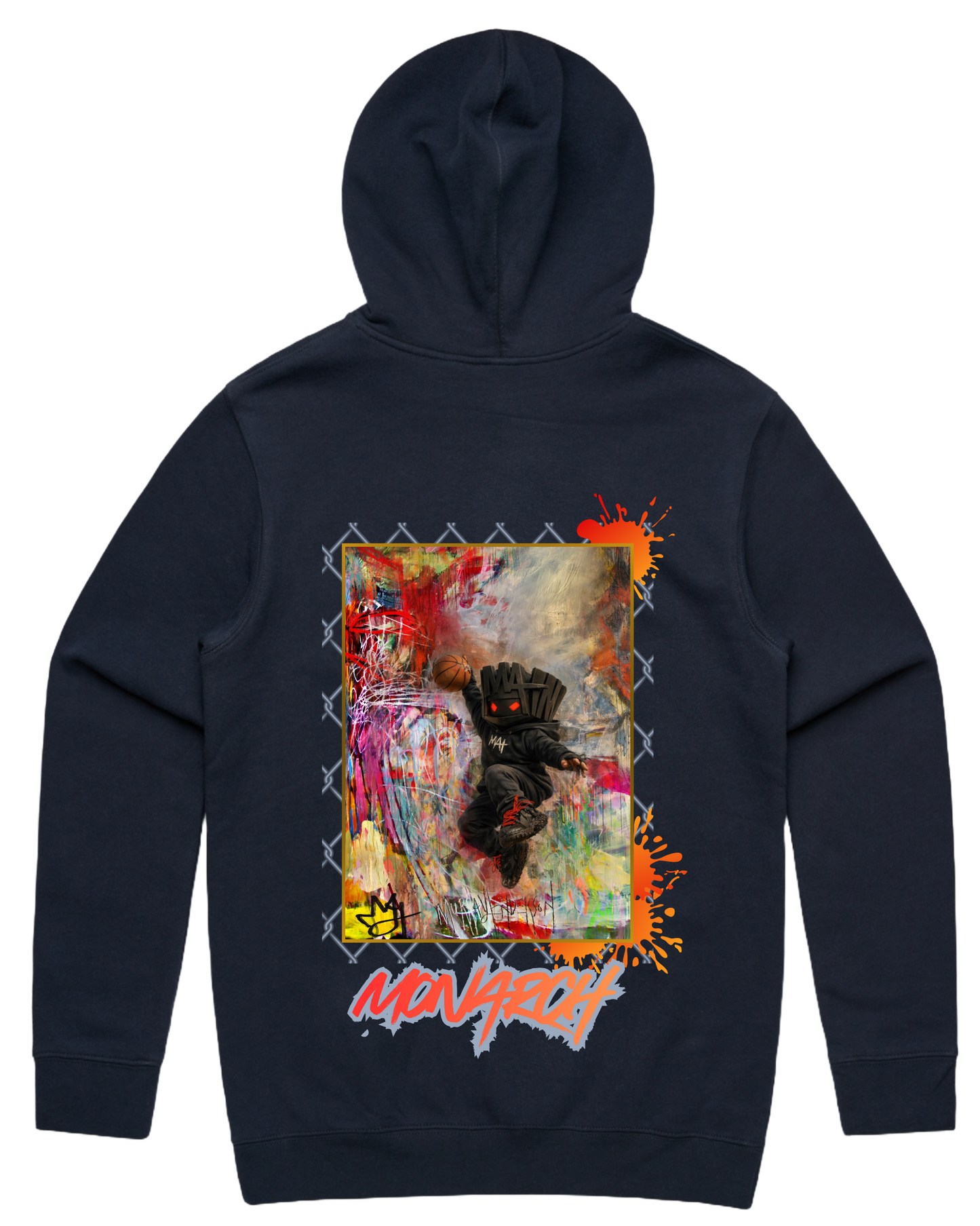 The Ascent. - Navy Hoodie