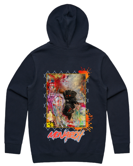 The Ascent. - Navy Hoodie