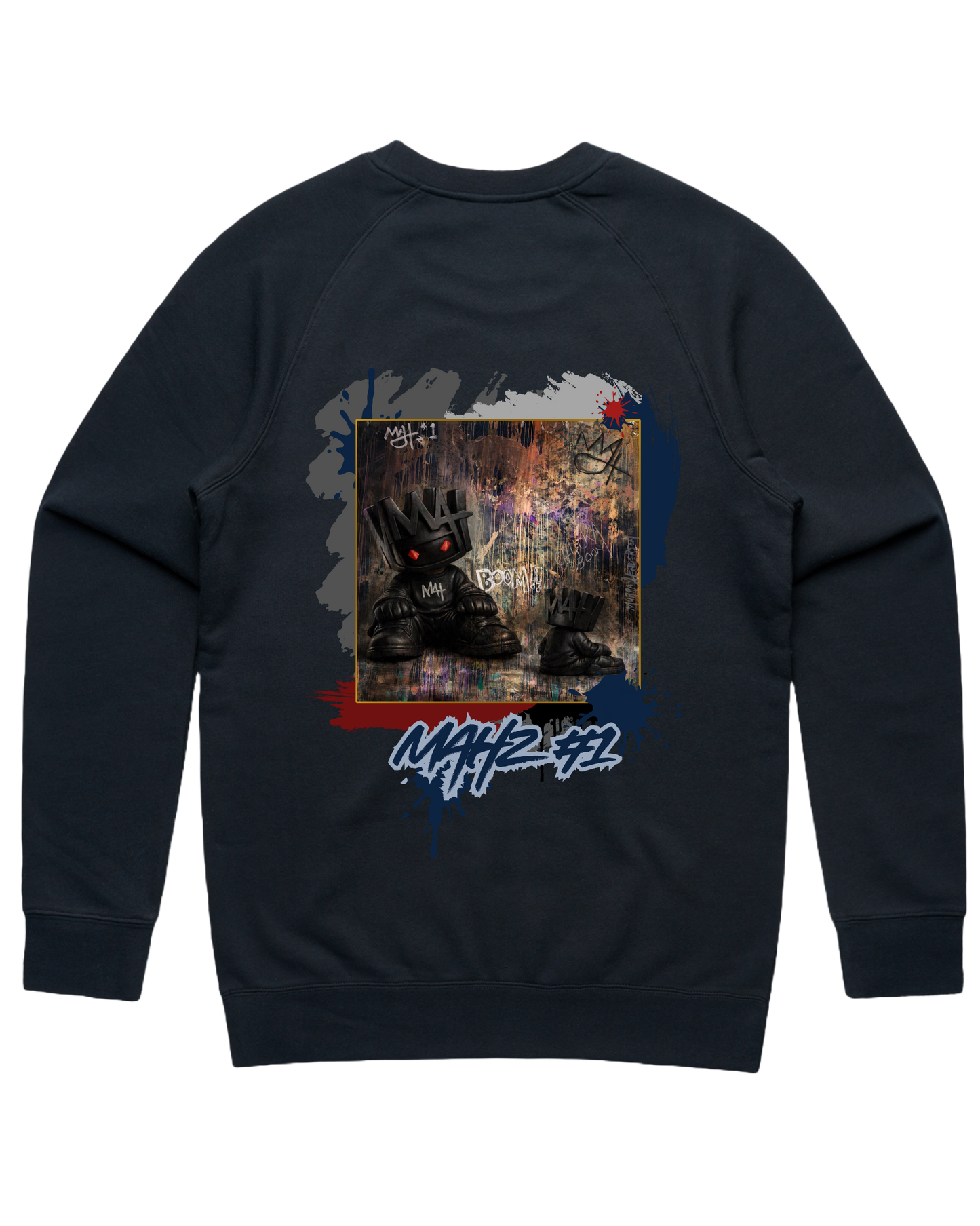 The Origin. - Navy Sweater