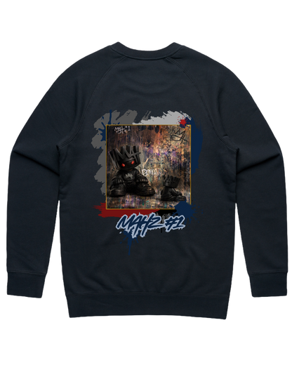 The Origin. - Navy Sweater