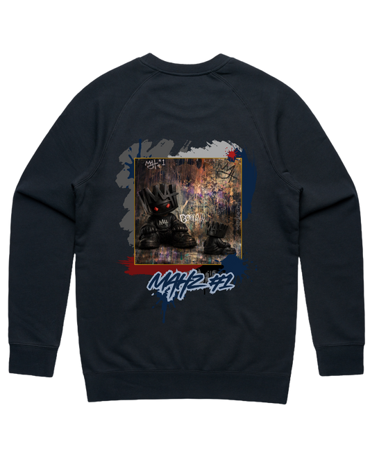 The Origin. - Navy Sweater