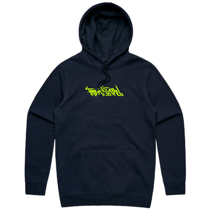 Tag to Titan. - Navy Hoodie