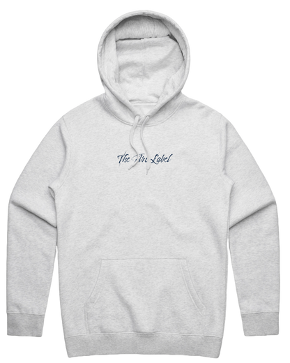 The Origin. - White Marle Hoodie