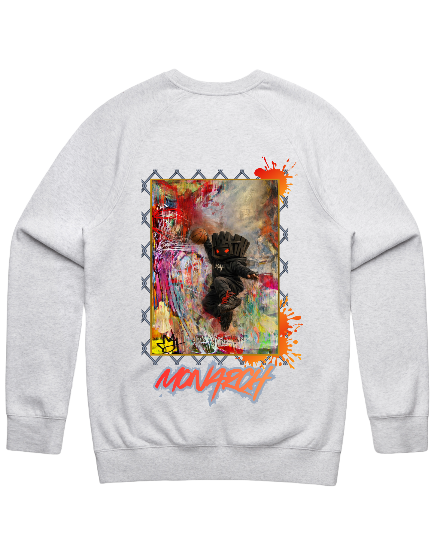 The Ascent. - White Marle Sweater