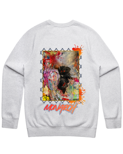 The Ascent. - White Marle Sweater