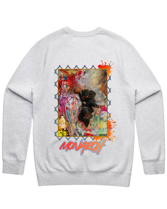 The Ascent. - White Marle Sweater