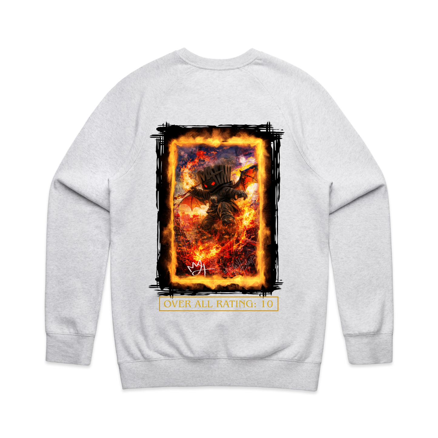 The Ignition. - White Marle Sweater